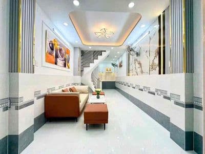 nhà đẹp 1 lầu có sổ hồng 1 tỷ 790 cảnh bên Phú Mỹ hưng quận 7
