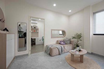 Căn 1pn tách bếp xinh - hiện đại, full nội thất - an khánh