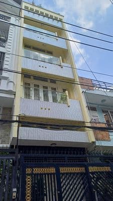 Cho thuê nhà hxh 1/ ba vân p14 4x13m 4 tâng - 6pn 3wc - kd tự do