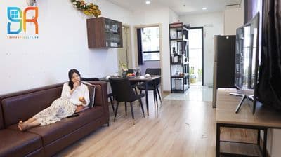 Cho thuê căn 2PN Fpt Plaza1, đầy đủ nt giá 9.5tr bao phí + free hồ bơi