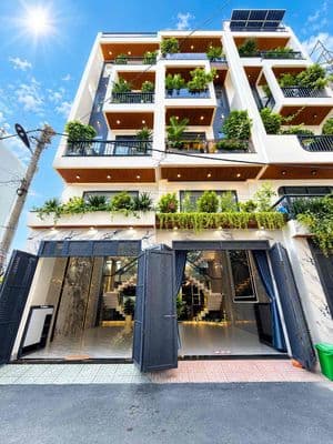 Nhà mới full nội thất đường TX 25, DT:4x16M, Lửng, 3 Lầu, 4PN, P.thờ