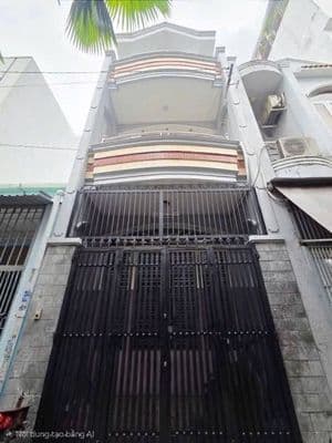 Hẻm 4m PHÚ THỌ HOÀ, 4 x 11m, 2 Lầu, 3 Phòng Ngủ, 3 wc, Sân Thượng