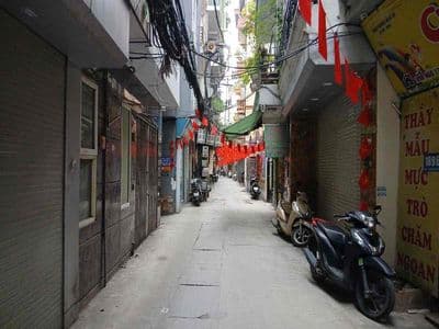 Đất đội cấn 62m mt 4.5m ngõ rộng 2,5m xe su cóc đi hỗ trợ gpxd 8 tầng