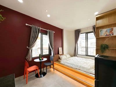 Studio cửa sổ full nt- thang máy ngay đh bách khoa- huflit