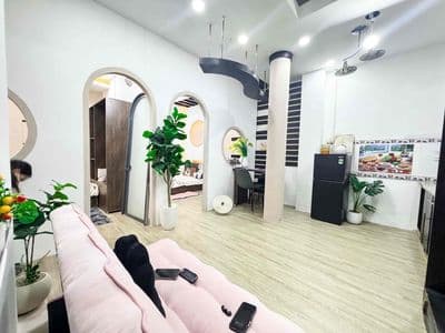 2pn full nội thất – cửa sổ trời máy giặt riêng