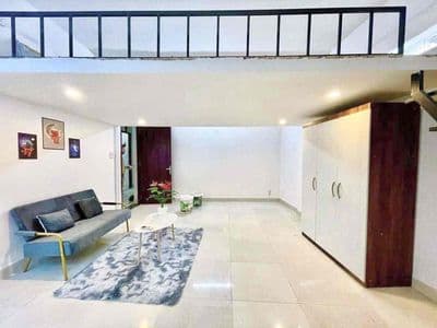 Duplex siêu rộng tách bếp full nội thất ngay học viện hàng không vaa