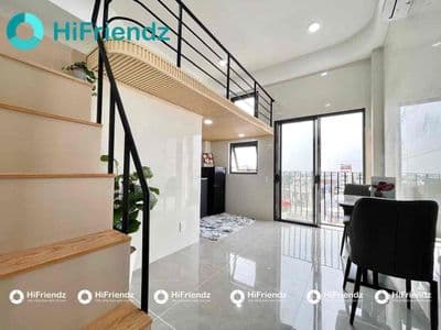 Trống sẵn duplex bancol full nt - mới xây - gần bốn xã - đh văn hiến