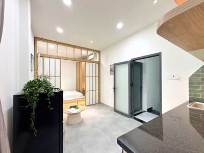 Căn hộ 1pn- máy giặt riêng- thang máy ngã 4 bảy hiền- bv thống nhất