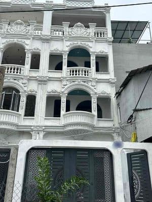 Nhà 2MT trước sau- 4 tầng 5PN-5x16m Bùi Minh Trực P6 Q8-giá 14,x tỷ