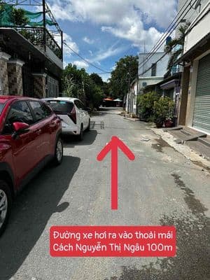Đất 5x24 - thổ cư - Trung Đông 2 cách Nguyễn Thị Ngâu 100m – Sổ riêng