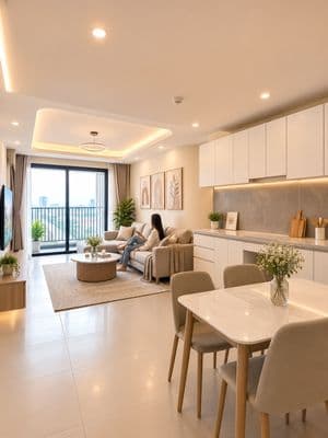 Cho thuê CH full nội thất chỉ 15tr 3PN, 2WC, nhà mới đẹp, view thoáng