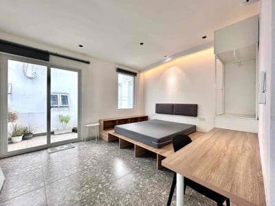 Studio siêu thoáng có sân vườn riêng, gần cầu sài gòn