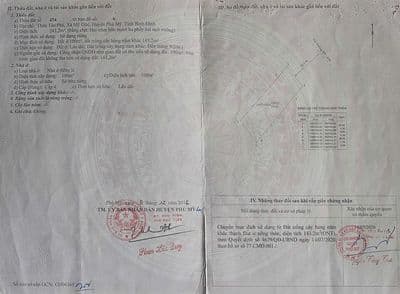 Bán đất gần biển đường dt639 Thôn tân phú, Phù Mỹ Bắc sổ riêng 2.2 tỷ