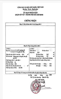 Bán nhà Phạm Văn Chiêu 67m2 2 tầng gần nhà thờ Thạch Đà