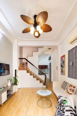 Nhà q.1 4,5x17m – trệt 4 lầu, 6pn, full nội thất