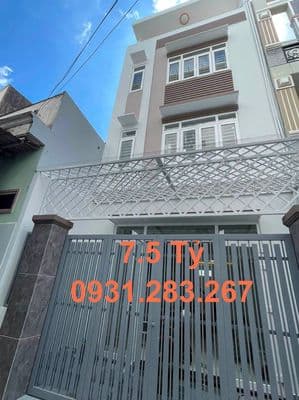 Bán nhà 1 trệt 3 lầu 61.5m2 gần Lê Văn Thịnh, 7.5 Tỷ