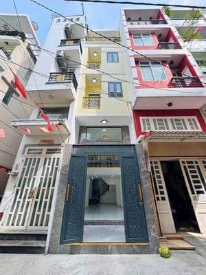Nhà hẻm xe hơi 6m Lê Hồng Phong, Quận 10, 5 tầng, 5PN