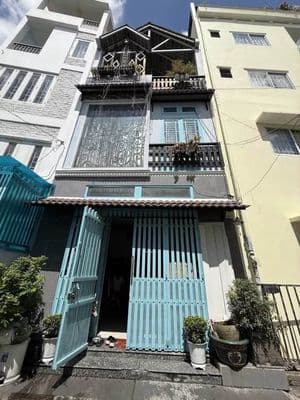 Nhà hẻm 6m Bình Thạnh, 2 mặt hẻm, 3 tầng, 4.6m ngang