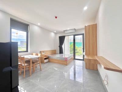 Căn hộ Studio ban công mới Hoàng Thế Thiện, gần ĐH Đông Á