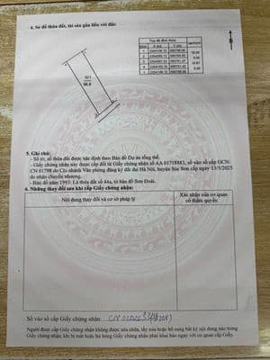 Bán đất Sóc Sơn, đường thông ô tô tránh, giá nhỉnh 1 tỷ