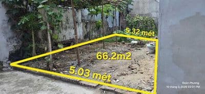 Bán đất 66.2m² tại Trung tâm KCN Quang Minh, giá nhỉnh 3.3 tỷ
