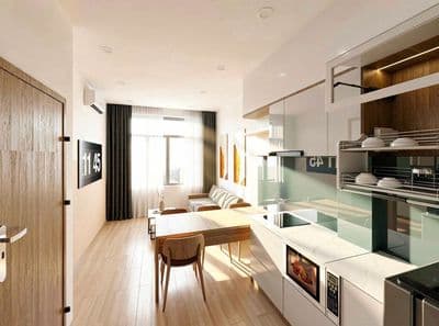 Cho thuê căn hộ 1PN hiện đại tại Trung tâm Đà Nẵng