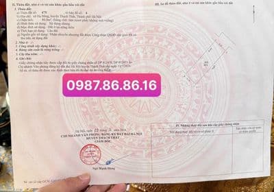 Bán đất thổ cư 80m2 thôn Khoang Mè, Hạ Bằng, giá 3 tỷ