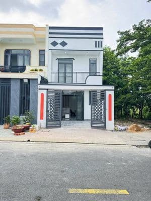 Bán nhà trệt lầu kp4 Phương Trường An Tân định bến cát Bình Dương