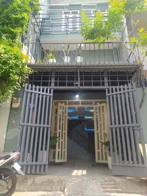 Nhà 1T2L 4x14 4pn 3wc kdc Gò Trang đường 990 Nguyễn Duy Trinh