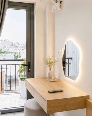 Cho thuê căn hộ 1pn mới đường An hải 5, quận sơn trà,ban công
