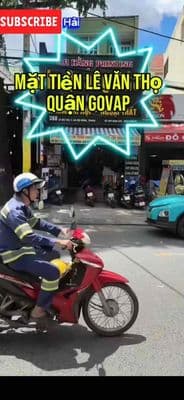 Nhà 3Tầng Mặt Tiền Đường Lê Văn Thọ, Phường 16, Quận GV