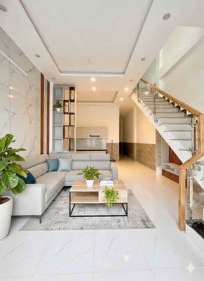 1 trệt 1 lầu - 500tr vào ở ngay - sổ hồng riêng - gần chợ thạnh phú