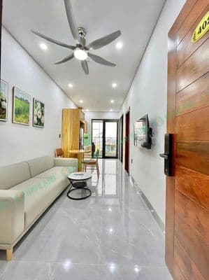 Cho thuê căn hộ 1 phòng ngủ mới tinh – khu vực hòa xuân
