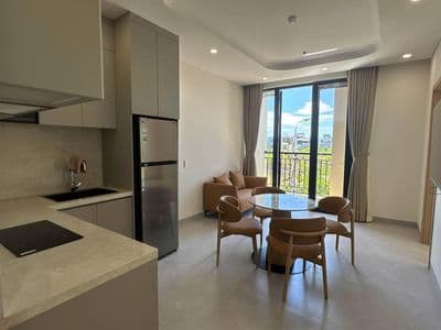 Cho thuê căn hộ 1PN mới keng ngay cầu Hoà Xuân