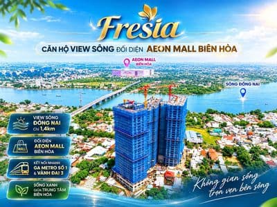 CH 2PN 2WC 51,5m2 CK 4%, vay 75% TT 25% nhận nhà, gần Aeon Mall