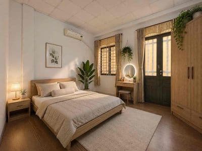 Phòng studio ban công rộng, đầy đủ nội thất cho thuê giá rẻ