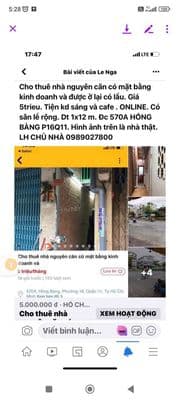 Nhà cho thuê