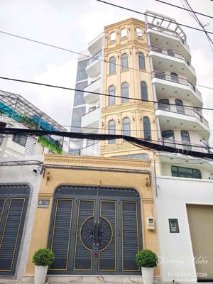 Xả lỗ nhà mặt tiền nguyễn tư giản, 6 tầng, 4 x20m, thang máy, gò vấp