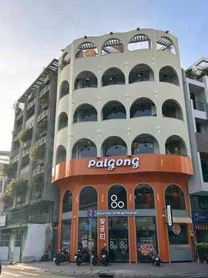 Cafe thương hiệu góc 2 mặt tiền, kết cấu đẹp