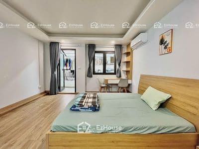 Cho thuê căn hộ 40m2 - full nội thất - ban công - máy giặt