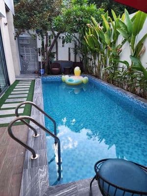 Cho thuê biệt thự hồ bơi - khu nam việt á - ngũ hành sơn - 5 phòng
