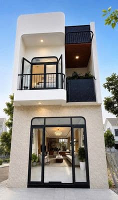 Bán 2 căn 1 trệt 1 lầu và 1 trệt 2 lầu giá 2 tỷ 5 ngay chợ Tân Hiệp