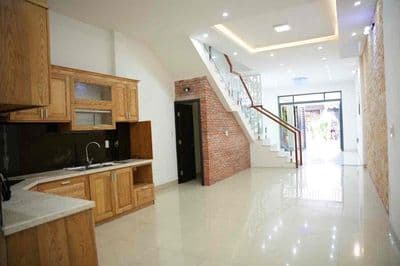Cho thuê nhà 3 tầng đường 5m5 đường Nguyễn Phẩm - Hoà Cường Bắc