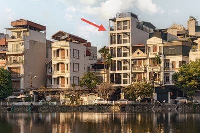 Cho thuê CH 3PN 115m2 mặt hồ Bồ Đề, Long Biên | Full nội thất cao cấp