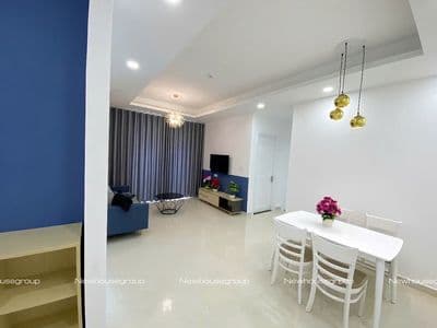 Cho thuê Saigon Mia 2PN 2WC căn gốc yên tĩnh tầng cao thoáng mát