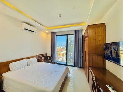 Căn hộ 1pn hà đặc - ban công - giặt sấy riêng - gần biển mỹ khê