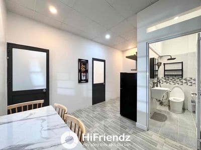 Căn hộ 2pn full nội thất - diện tích rộng - gần ngã tư 4 xã - hoà bình