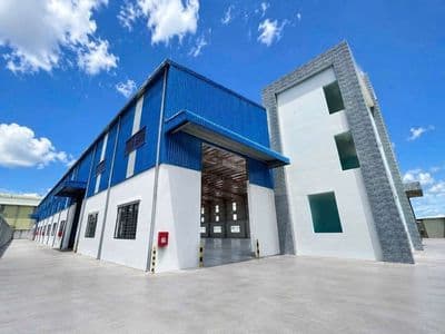 xưởng 5000m² giá 3,7$/m² trong KCN ĐỨC HÒA LONG An