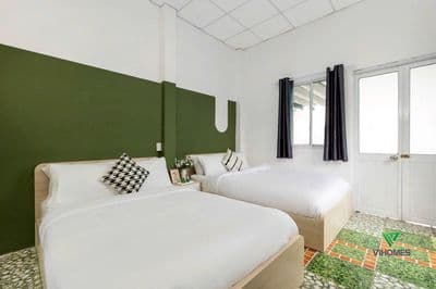 Cho thuê nhà nc hẽm 1/ nguyễn trãi full nội thất 6pn-7wc