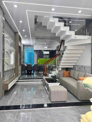Cho thuê nhà 2 lầu 1 trệt Bình Chuẩn,Thuận An,Bình Dương.